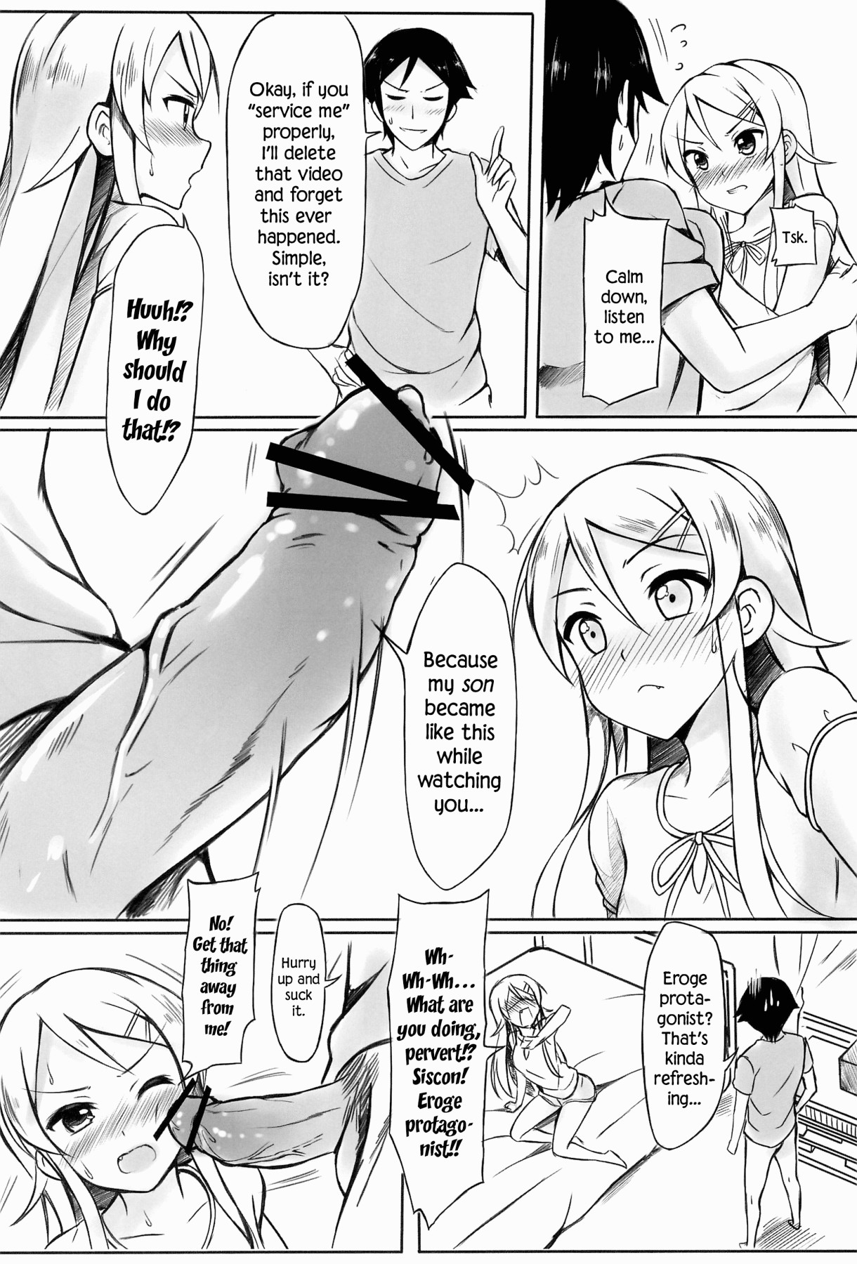 Hentai Manga Comic-I Want To Keep Teasing Kirino-chan!-Read-15